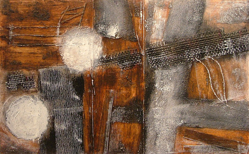 Two moons, red earth